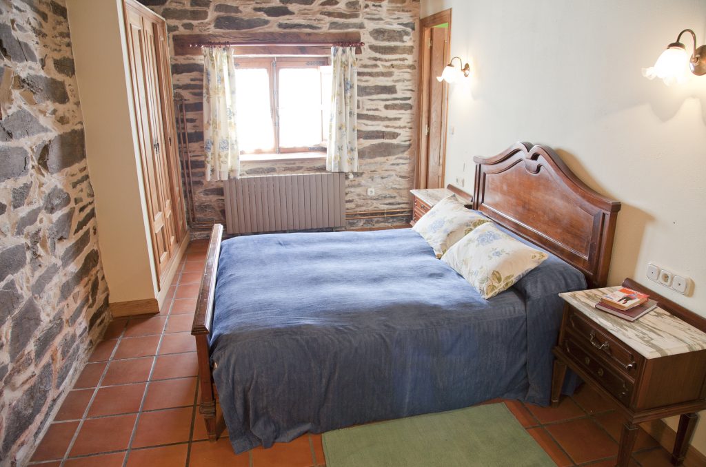 Habitación doble, Pazo de Andeade, Turismo rural