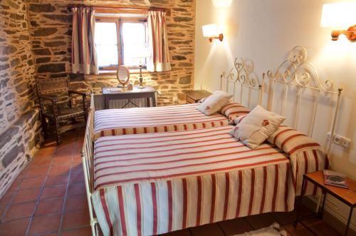 Habitación doble, Pazo de Andeade, Turismo rural