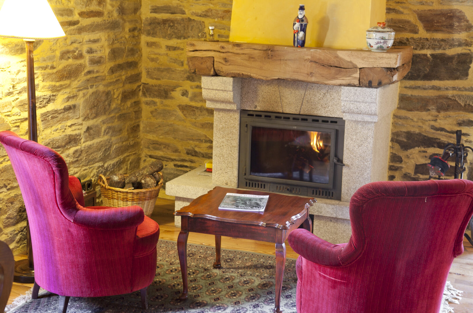 Turismo rural, Camino de Santiago, Suite con chimenea